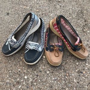 2 Pairs of Women’s Topsider Sperry’s